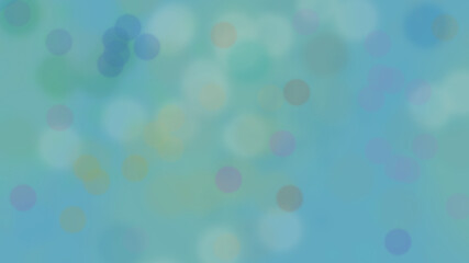 Colorful Lights Out of Focus: Abstract Bokeh Texture