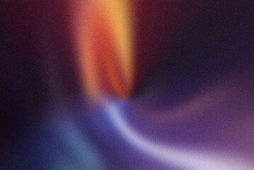 Blue purple orange free form gradient background, grainy texture, blurred color web banner design, copy space