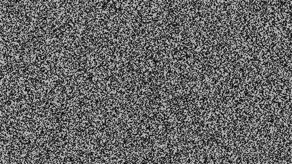 Black and White Noise Texture: Classic Monochrome Static Pattern
