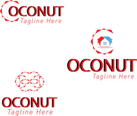 Coconut Logo Design Download For Your Company.