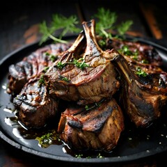 grilled lamb chops