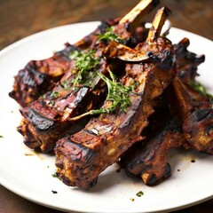 grilled lamb chops