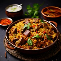 beef pulao