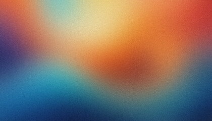 Fototapeta premium Smooth gradient texture with a blend of warm and cool colors for design use
