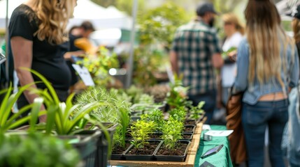 Environmental Awareness Fair: Document an environmental awareness fair or expo featuring booths, workshops, and presentations on topics such as renewable energy.