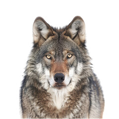 Obraz premium wolf isolated on white background