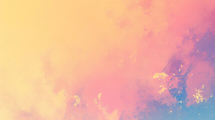 Obraz premium Pink and Yellow Abstract Watercolor Background for Design and Art with copy space text for design and art websites