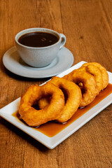 Desserts from a cafe