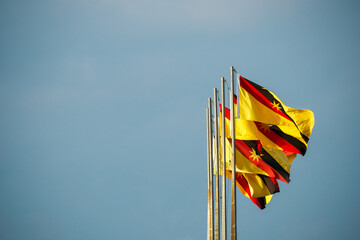 Sarawak's flag flies on the highest flagpole in Asia.