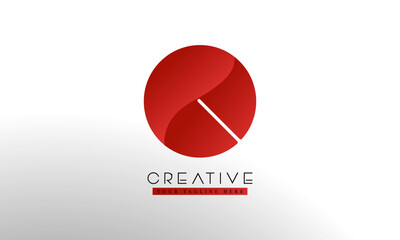 Letter Q logo from abstract shapes. Colorful monogram sign logotype. Vector illustration.