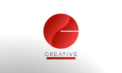 Letter C logo from abstract shapes. Colorful monogram sign logotype. Vector illustration.