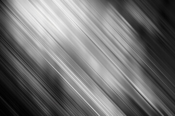 Obraz premium Sophisticated monochrome abstract blur with traces of silver, designed for sleek, minimalist art pieces.