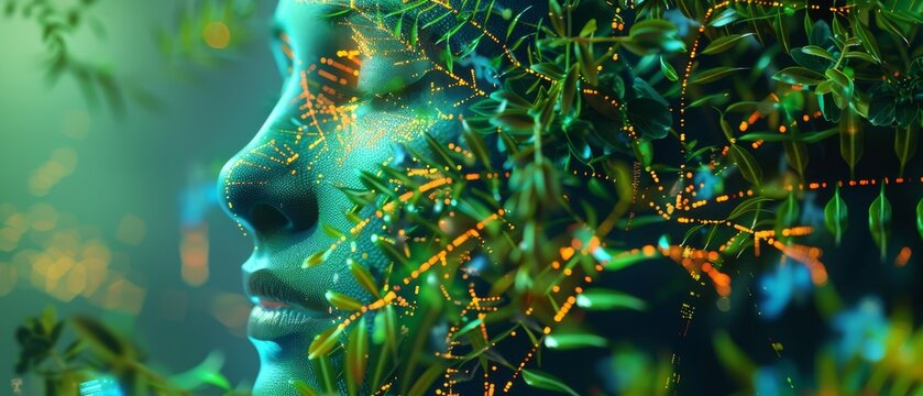 Create a vibrant poster for a biohacking festival