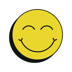 Retro Smiley Element