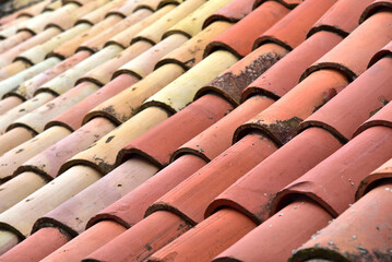 the beautiful of tile roof