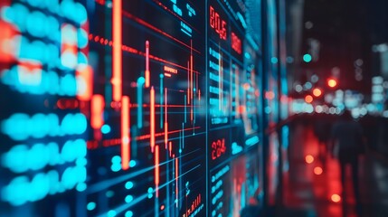 Fototapeta premium 20. Envision AI-driven research platforms aggregating and analyzing vast amounts of data to provide valuable insights into emerging crypto trends and opportunities.