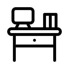 desk line icon