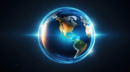 Fototapeta premium earth in space