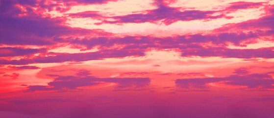 panorama multi color sky dramatic abstract nature banner  background