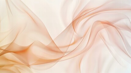 abstract background with smooth waves,  beige flowing wallpaper