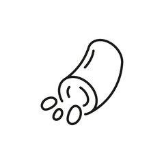 Blood vessel icon. Simple blood vessel icon for social media, app, and web design. Vector illustration.