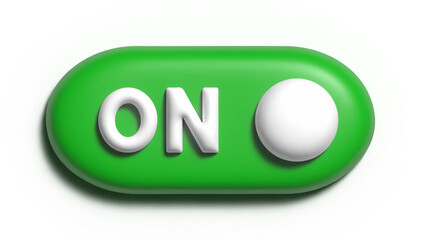 green button ON