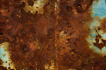 rusty metal background