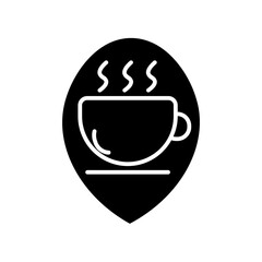 cafe glyph icon
