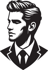 Man Silhouette royalty - Male silhouette picture - vector of man - 