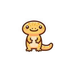 A cute illustration of gecko