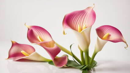a white calla lily flower.