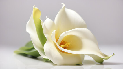 a white calla lily flower.