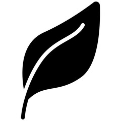 leaf solid icon