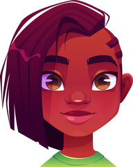 Nice African Girl Face