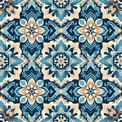Pattern with blue colour
