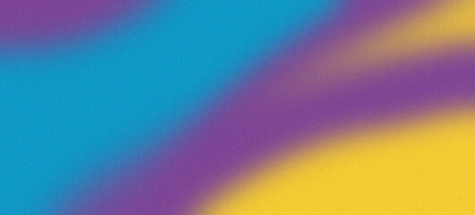 Violet and Lemon Yellow Blue abstract Gradient Wave on Textured Background