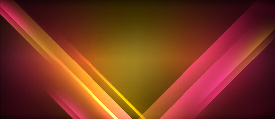 Neon glowing circle rays, light round lines in the dark, planet style neon wave lines. Energetic electric concept design for wallpaper, banner, background