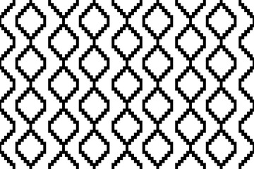 Diamond fabric seamless pattern 