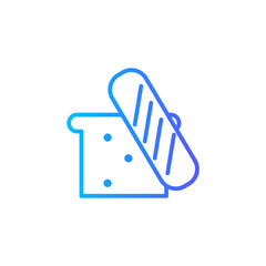 bread gradient icon