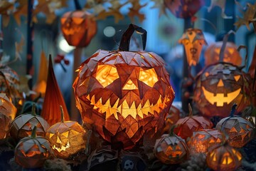 The Great Pumpkin Spectacle: A Festive Halloween Display