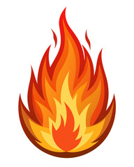 Fire symbolizes energy, heat, passion, intensity, danger, warmth, and combustion