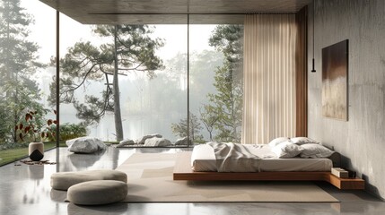 Fototapeta premium Discover the abundance within the simplicity of a minimalist lifestyle.