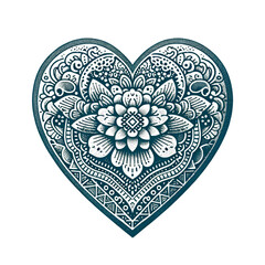 Vintage Heart Decoration 2