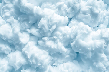 Obraz premium Generative ai on theme of beautiful texture soft fluffy cotton, design natural abstract background