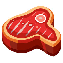 Delicious Grilled Steak with Fresh Garnish, Healthy and Succulent, Perfect for a Flavorful Meal