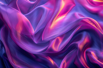 Obraz premium Beautiful texture surface neon wave, design natural abstract background