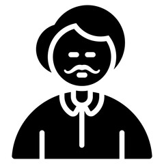 Father Solid Icon