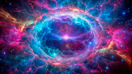 Cosmic nebula explosion.  Ideal for abstract covers, wallpapers, artistic wall arts and other abstract projects.