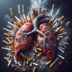 World No Tobacco Day illustration campaign