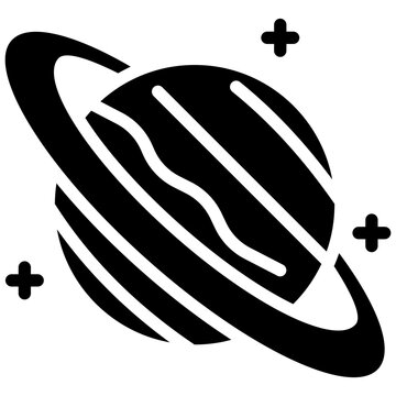 saturnus solid icon